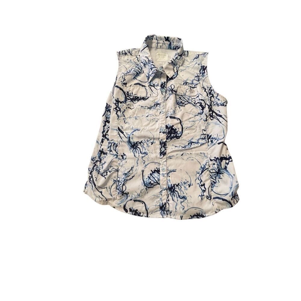 Reel Legends 3 Pack Women’s Button Down Sleeveless Tops - Picture 15 of 15